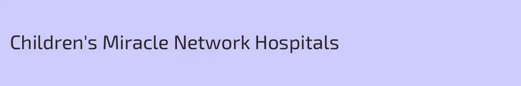 Children's Miracle Network Hospitals
